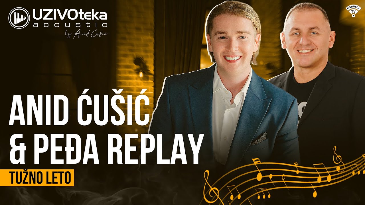 Anid Ćušić & Peđa Replay - Tužno leto | UŽIVOTEKA ACOUSTIC (Live 2026)
