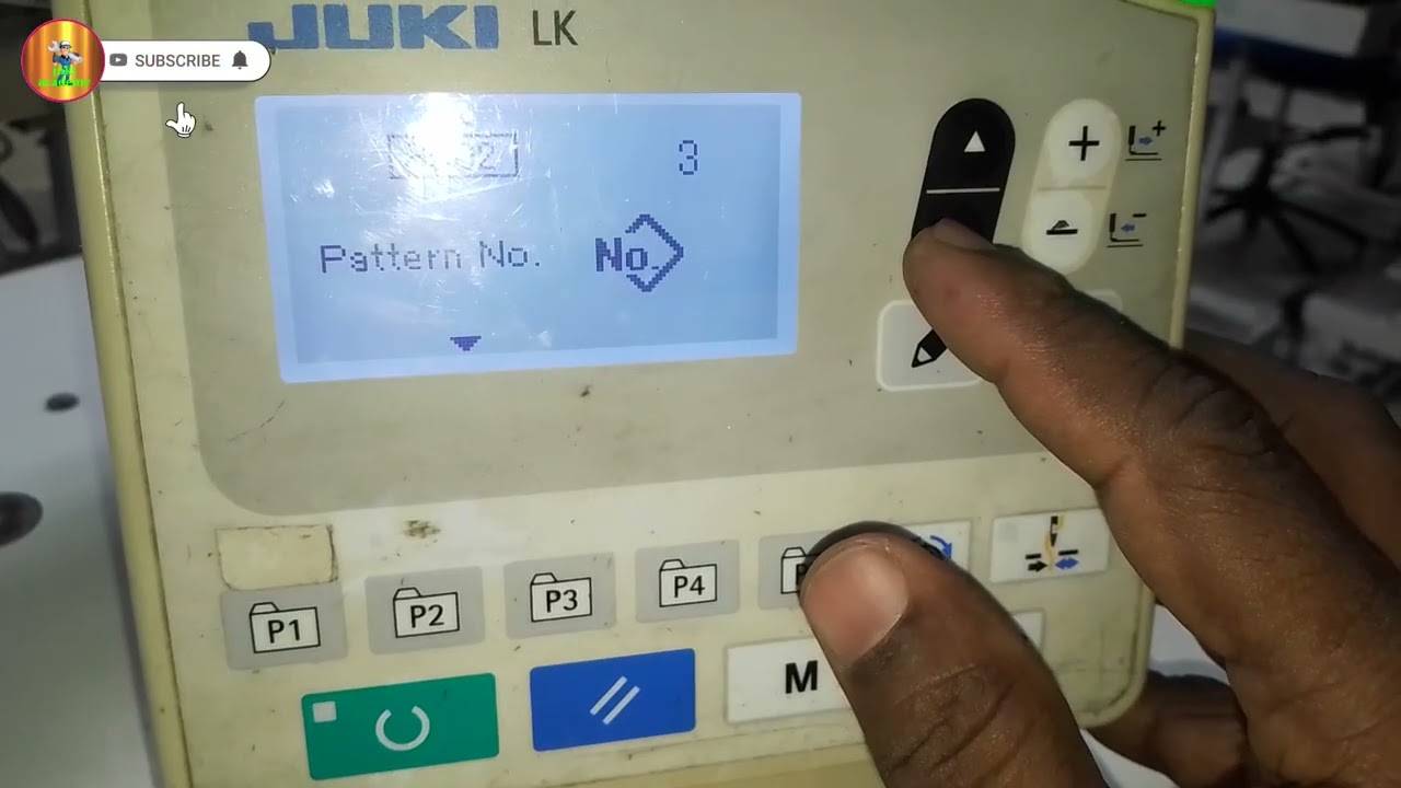 how to juki LK-1900B-SS-bartack maching*X-Y*and program setting sinhala juki academy