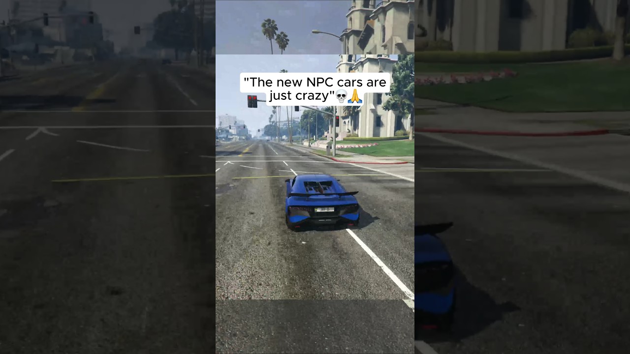 There are no new NPC cars in GTA😹🙏#gtaviral #gtaonline #gta5online #gta5&nbsp;#fail&nbsp;#NPC
