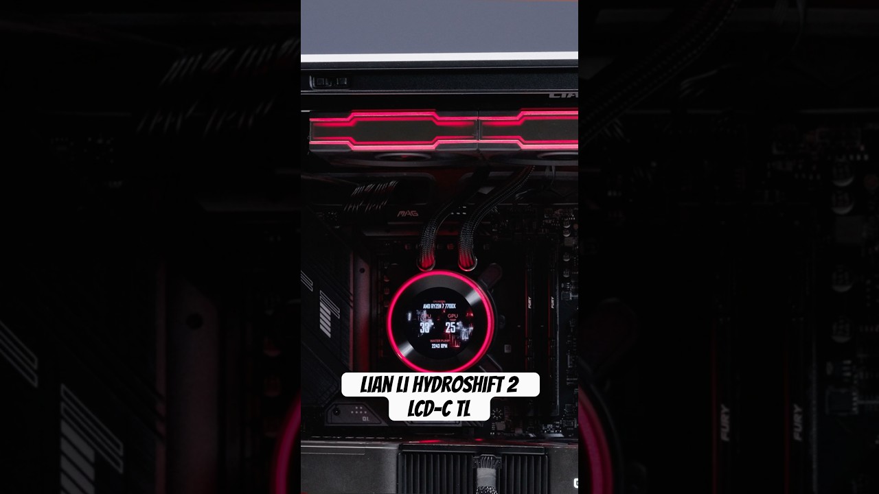 Wanting to get a Lian Li Hydroshift II LCD-C TL?  #pcsetup #pcbuilds #pc