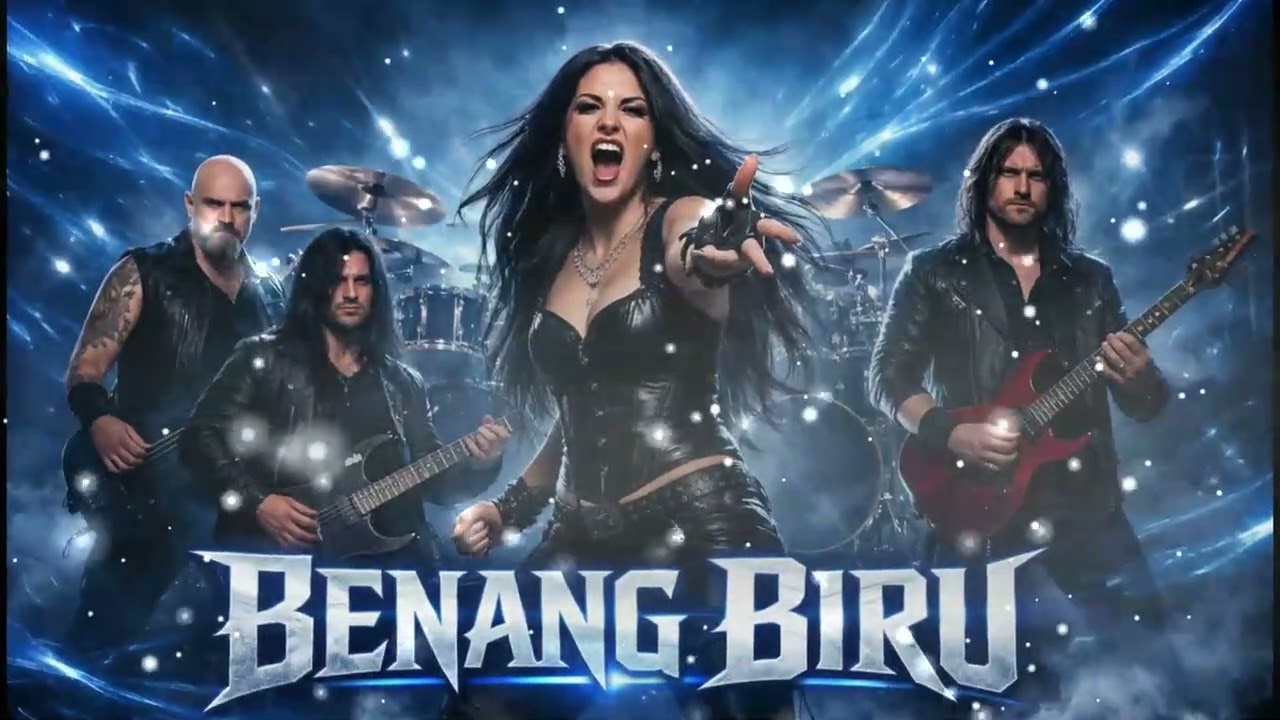 Benang Biru - meggy Z | Epic Rock Orchestra Cover – Female Vocal | DK AI Music Project