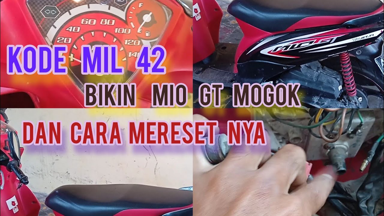 kode mil 42 mio gt cara reset di jamin beres
