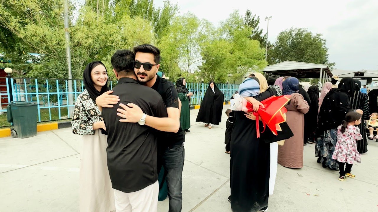 یک روز بسیار خوش برای ما/ برگشت دوباره مادرم و فردوس از سفر طولانی به خانه😍❤️