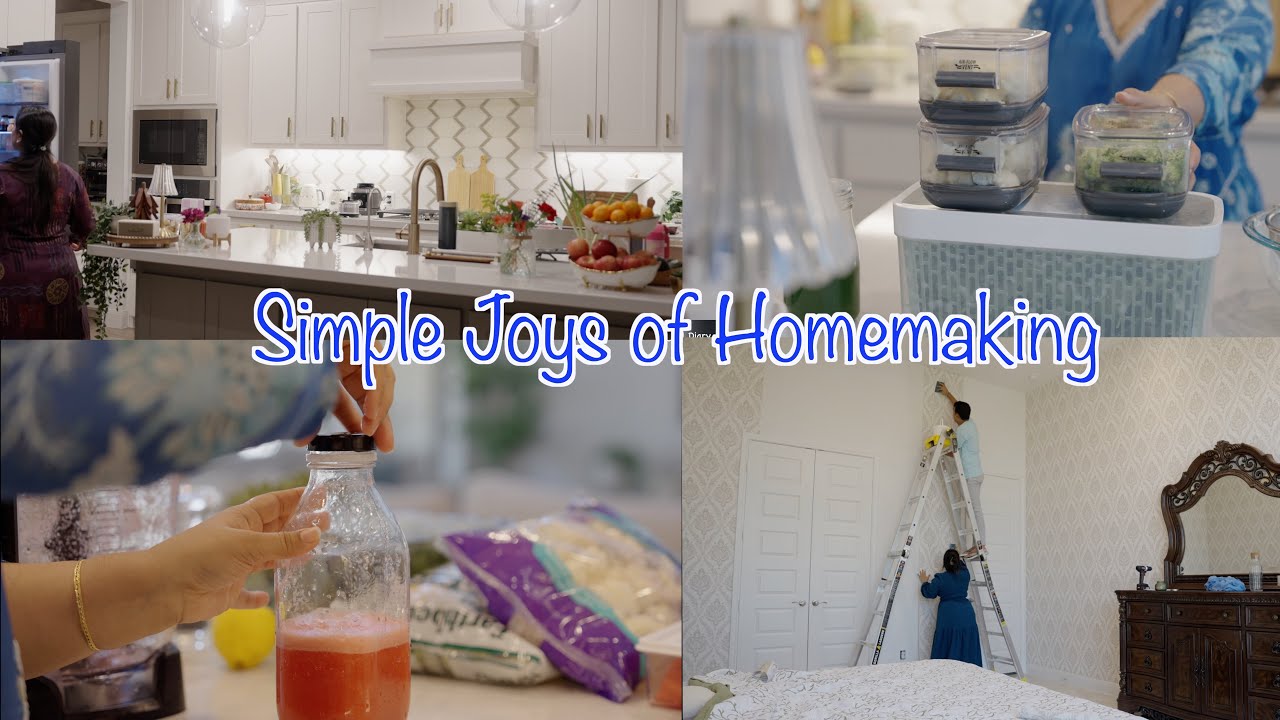 ✨ Simple Things That Make a Home Peaceful 🏡💕| Slow Living Vlog 🌿|Bedroom makeover ✨🌟