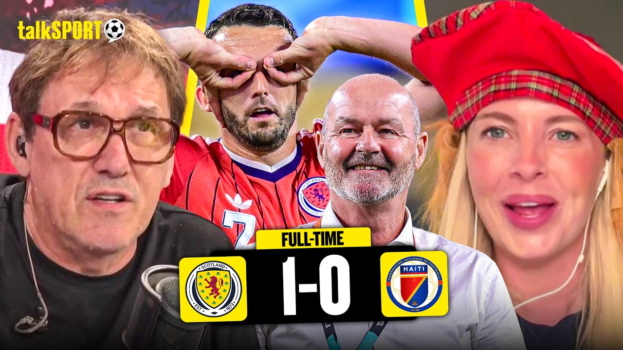 talkSPORT REACT to Scotland BEATING Haiti 1-0 to Earn their FIRST World Cup Win in 28 Years!