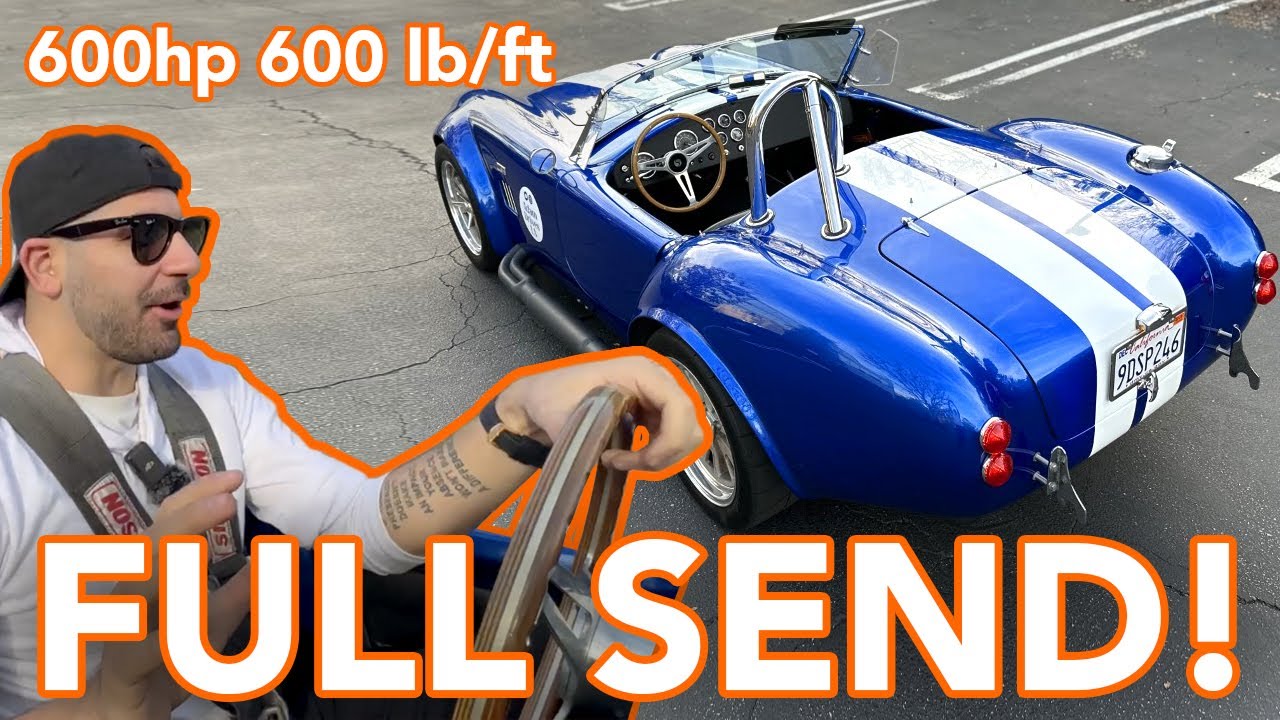 Я купил гоночный FFR 427 Shelby Cobra, и он просто БЕЗУМЕН!
