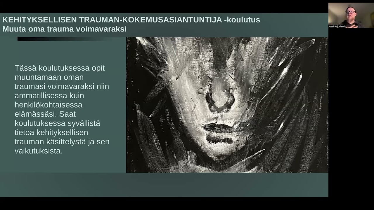 SUOMEN ENSIMMÄINEN KEHITYKSELLISEN TRAUMAN KOKEMUSASIANTUNTIJA–KOULUTUS 2026–2027