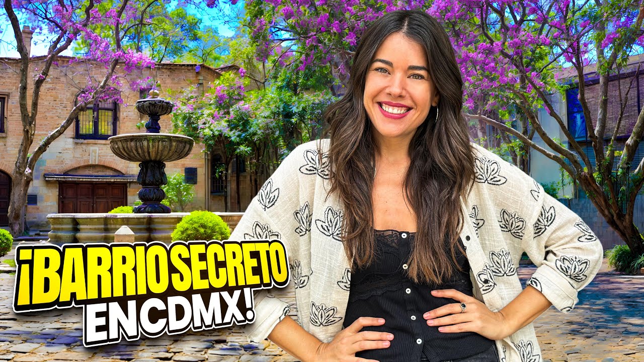 BARRIO SECRETO de CIUDAD DE MÉXICO *CHIMALISTAC 🇲🇽 4K
