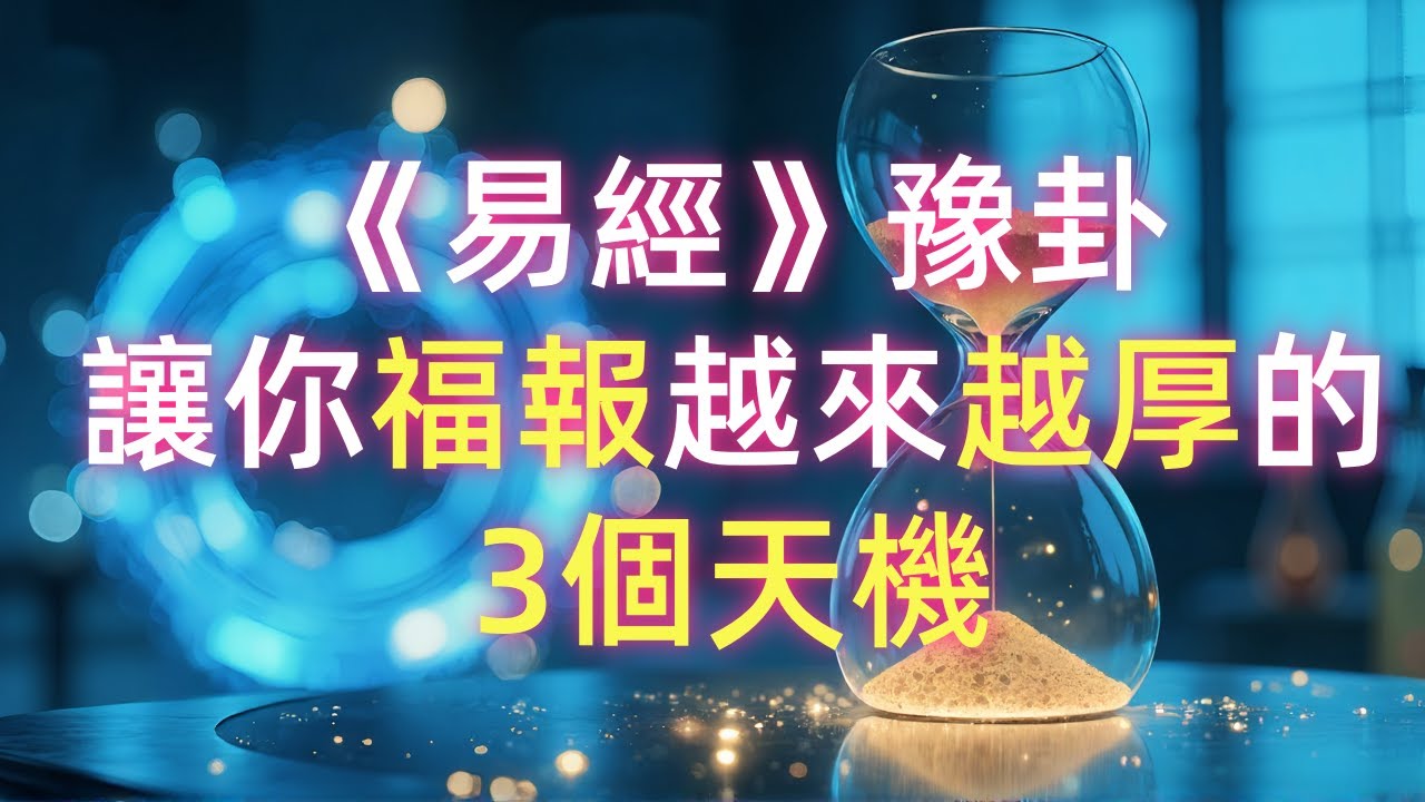 真正厲害的人，都戒掉了這兩種“快樂”！ 《易經》豫卦：讓你福報越來越厚的3個天機  #國學 #易經 #豫卦 #人生智慧 #認知提升