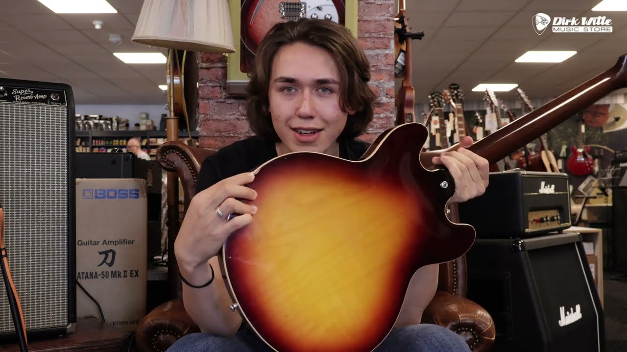 Dirk Witte DEMO - 2015 Gibson ES 339 Sunset Burst