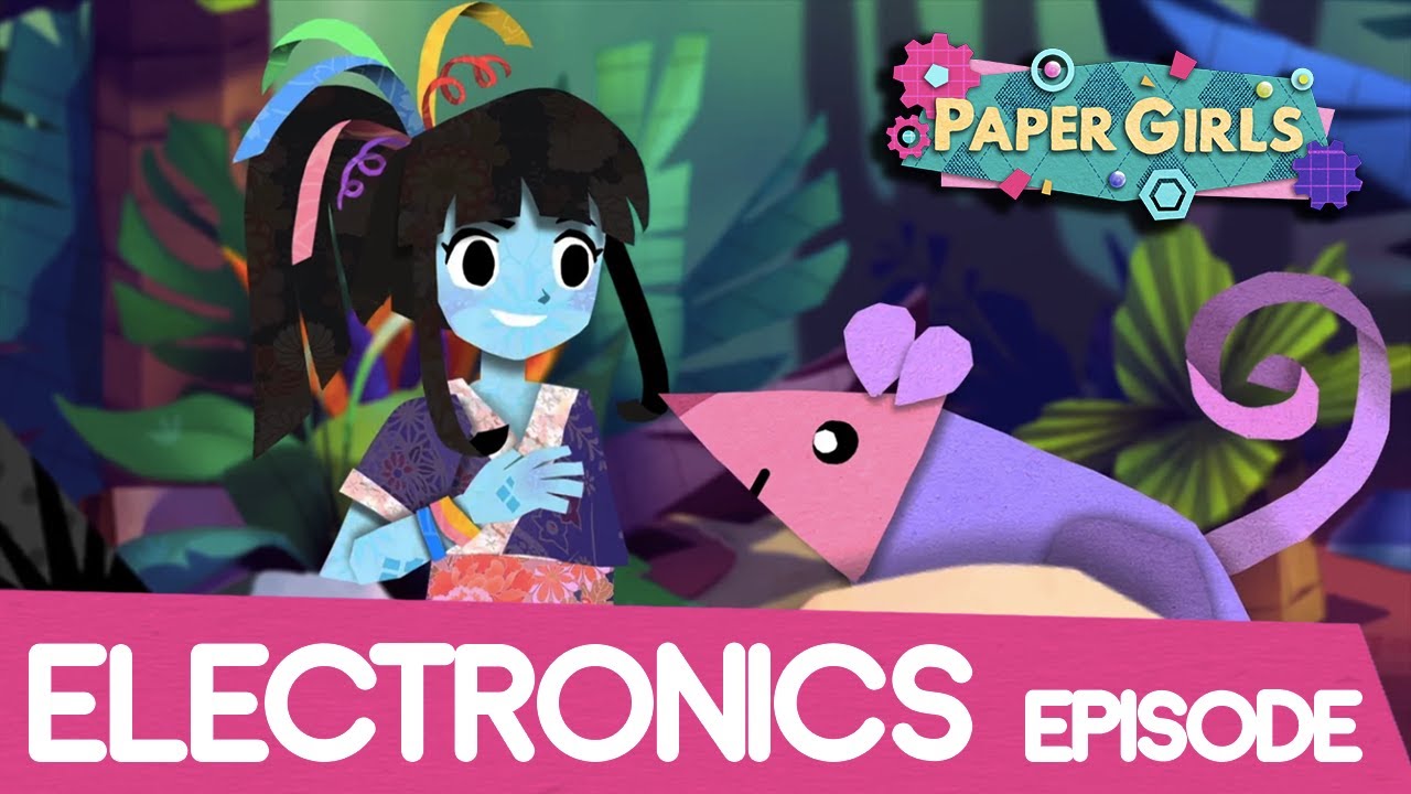 Helping Pets & Animals with Technology | Episode 3 | Paper Girls Show | Fun STEM Cartoons for Kids