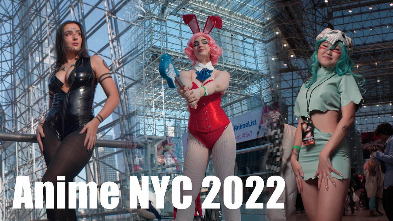 Anime NYC 2022 Cosplay Music Video 8K HDR