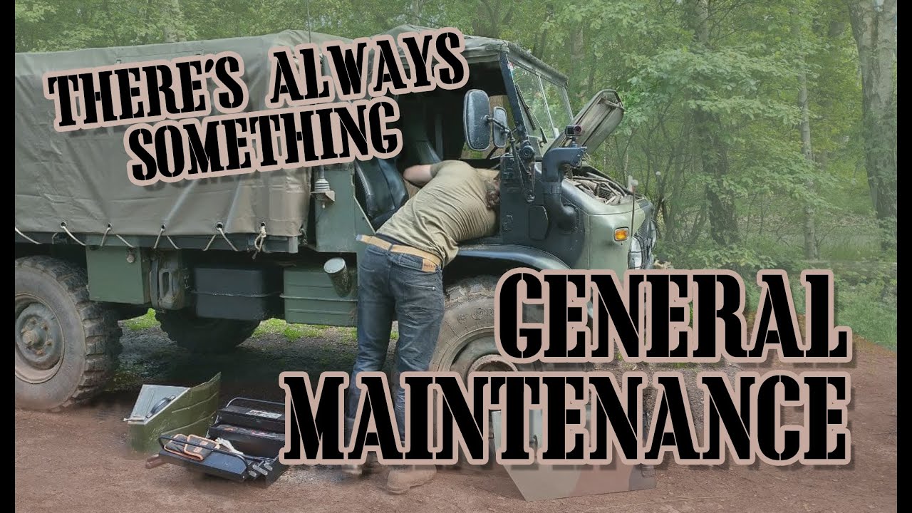 Unimog 404 vlog 14: General maintenance