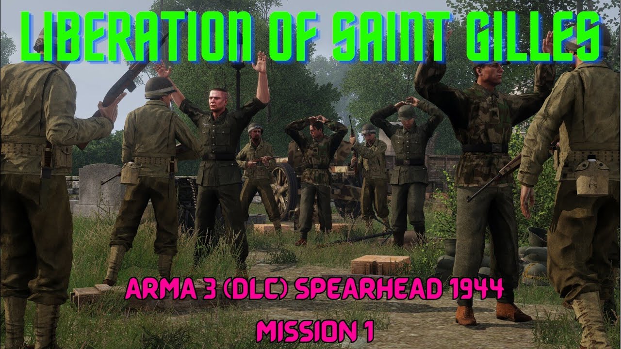 Arma 3 (DLC) Spearhead 1944 - Mission 1: Diving into WW2 History!