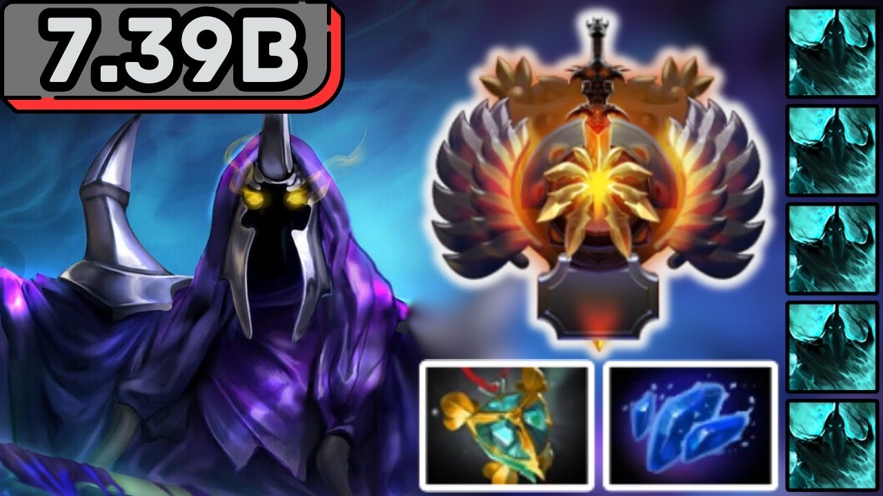 NEW PATCH 7.39b - IMMORTAL ABADDON New Facet Hard Support Gameplay - Dota 2 Support