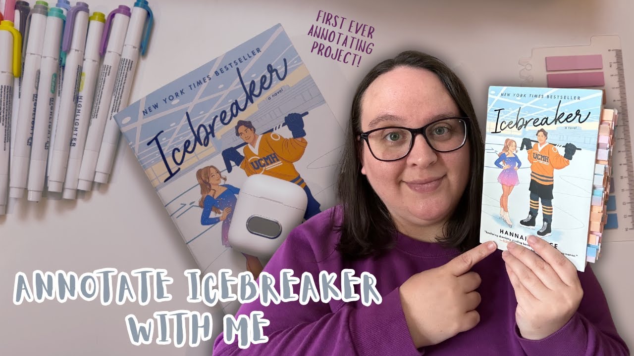 Annotate Icebreaker With Me | My First Time Annotating A Book!
