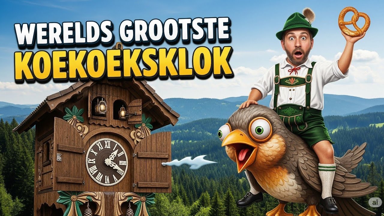 Grootste koekoeksklok ter wereld