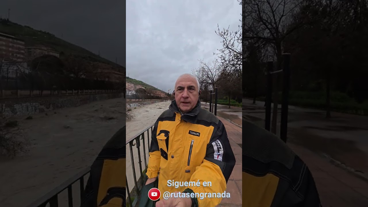 ¡ALERTA! Impresionante CRECIDA del RÍO GENIL hoy 🌊 Andalucía en vilo