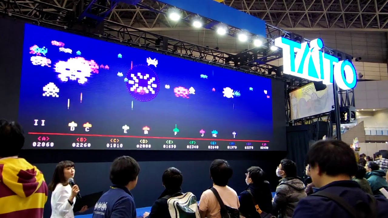 Space Invaders Gigamax au JAEPO 2019