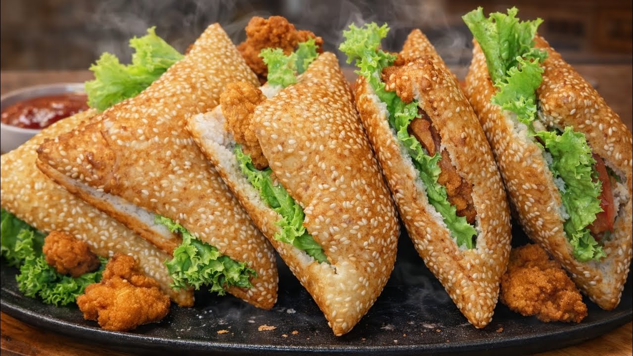 Crispy zinger pockets recpie✨️||Ramadan series special iftar||cook with nighat anwer 