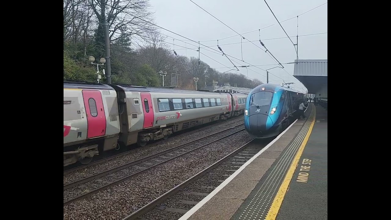 Transpennineexpress NOVA 1 class 802 Departs Durham Station