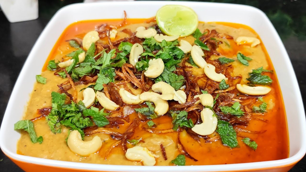 Hyderabadi Mutton Haleem Recipe 😋 | Reshedar Haleem Restaurant Style | Easy Haleem Ramzan Special |