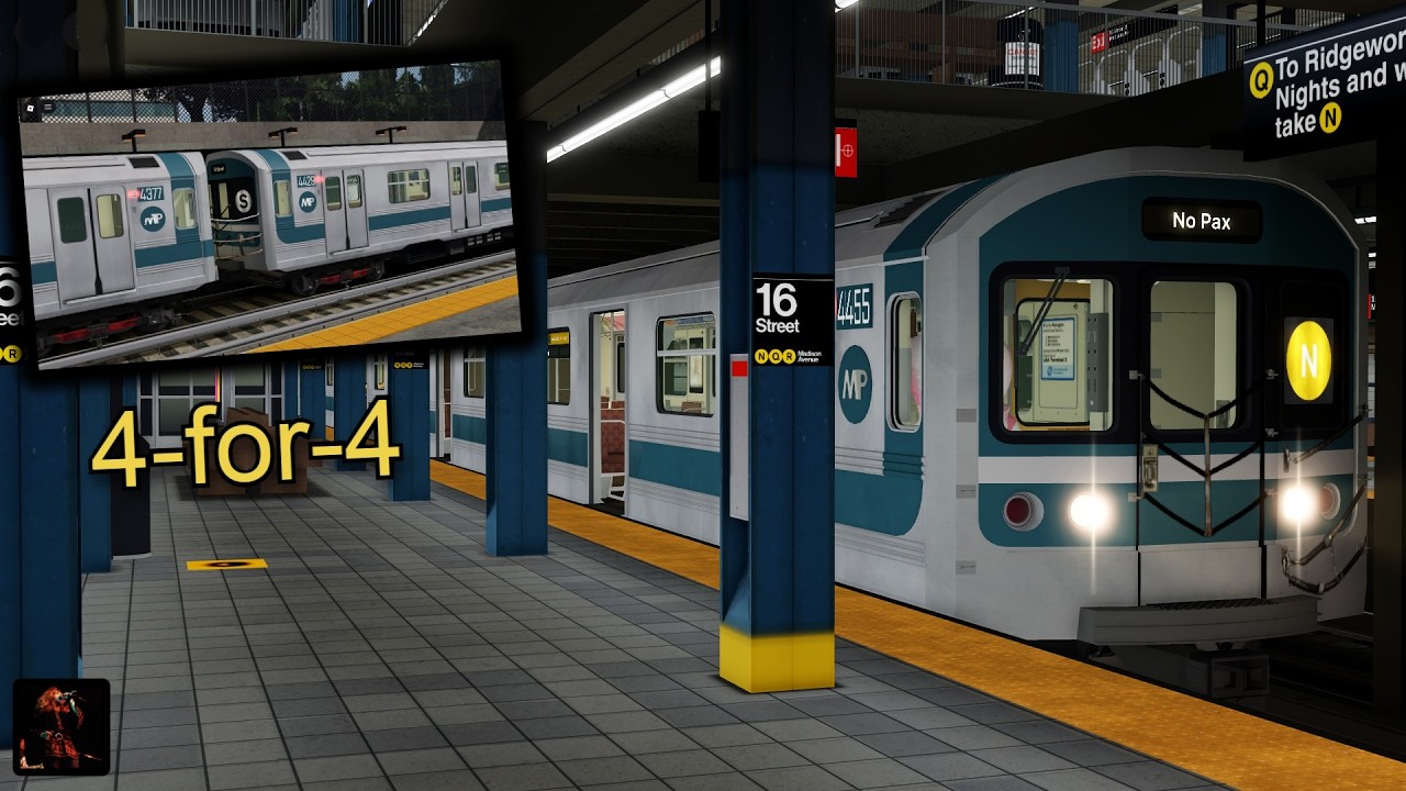 PTA Subway Callaghan and Madison : 4 FOR 4 update train action