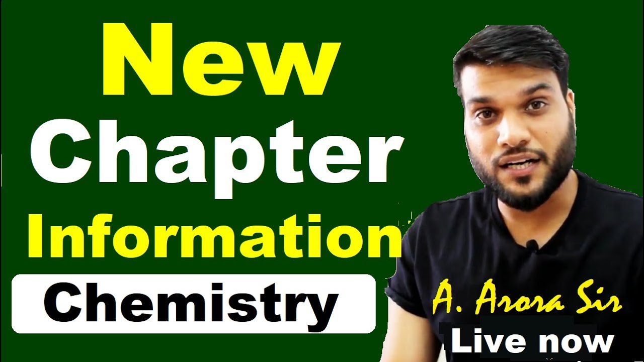 New Chemistry Chapter 