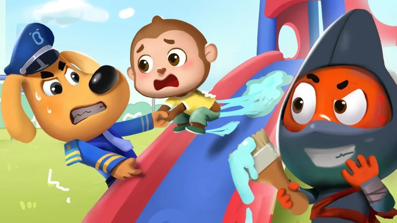 🔴LIVE｜เล่นกลที่สนามเด็กเล่น🤡｜การ์ตูนเด็ก｜เบบี้บัส｜นายอำเภอลาบราดอร์｜Kids Cartoon | BabyBus