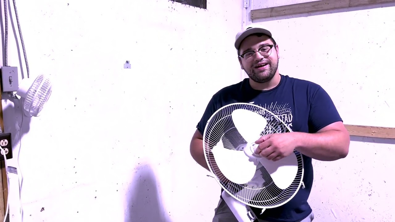 Friday Fans #6- Hurricane Classic 16in Wall Mount Fan [tutorial}