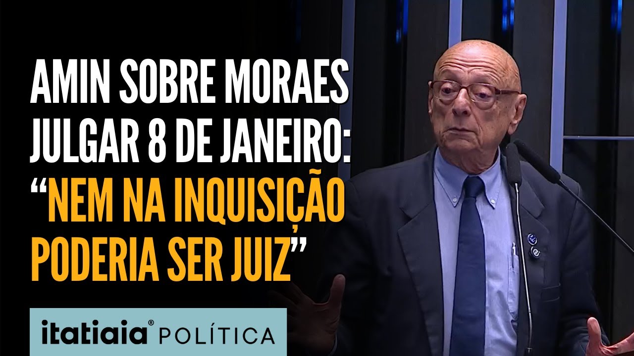 SENADOR ESPERIDIÃO AMIN CRITICA MORAES: 