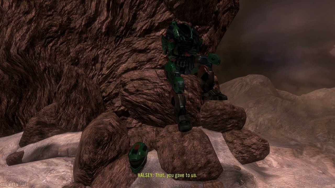 Noble Six Is Alive In A Cave On Reach...