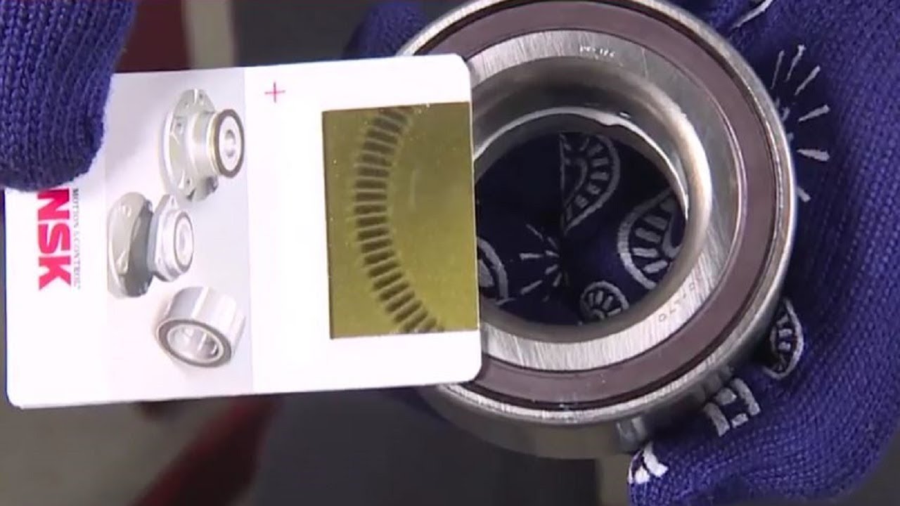 How to replace a Wheel Hub Bearing with magnetic encoder for ABS cars - NSK