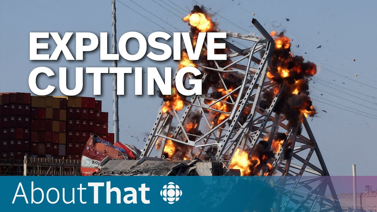 How they blew up what was left of the Baltimore bridge collapse | About That
