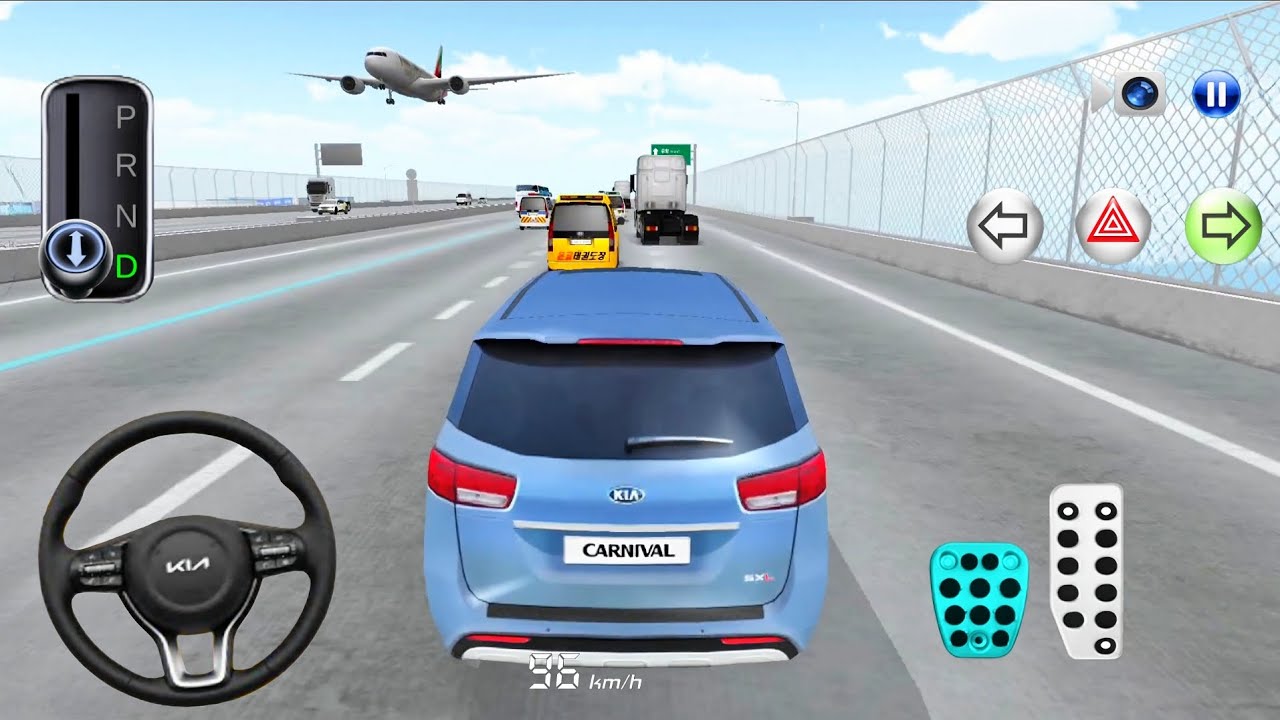 New Kia Carnival is ready for Parking-3d Driving Class android game || Car Game #gameplay​ #cargame​