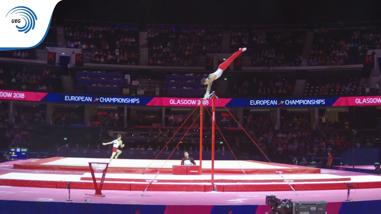 Marcel NGUYEN (GER) - 2018 Artistic Gymnastics Europeans, qualification high bar