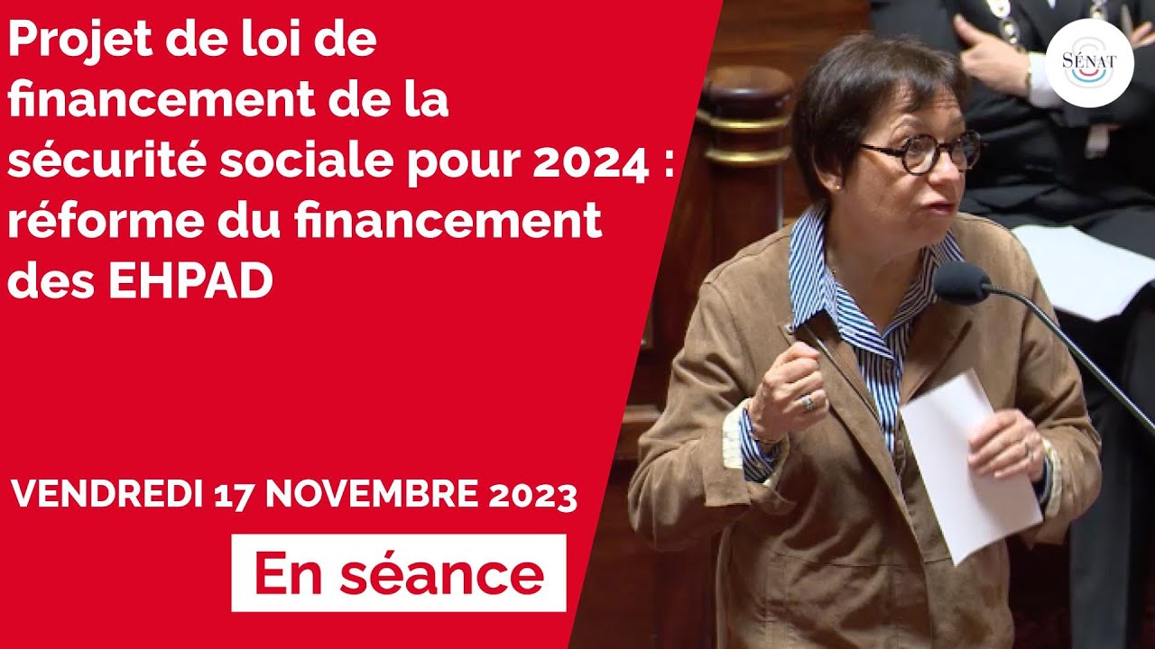 PLFSS 2024 : réforme du financement des EHPAD