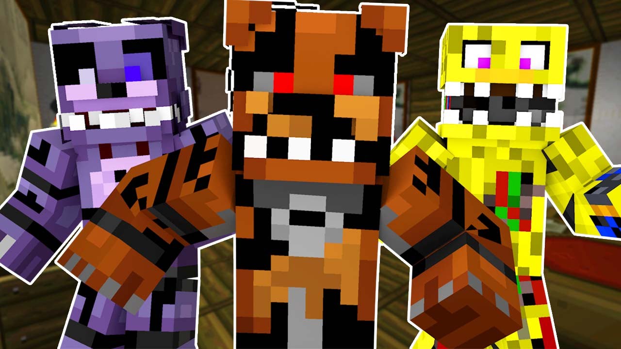 Going into Five Nights at Freddys 4 (Minecraft Roleplay!)