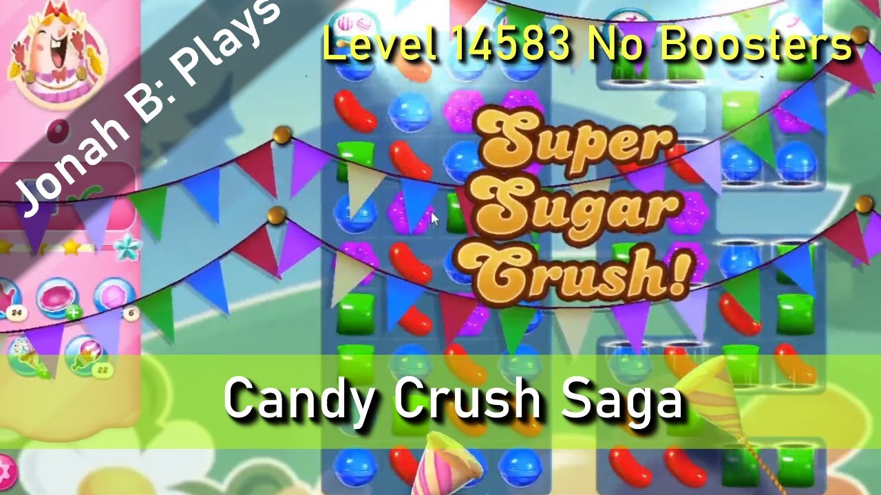 Candy Crush Saga Level 14583 No Boosters