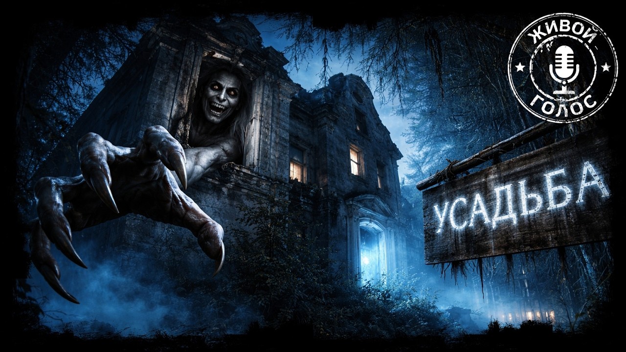 УСАДЬБА.🏚️Что скрывается во тьме? Хоррор на ночь. Страшная история.
