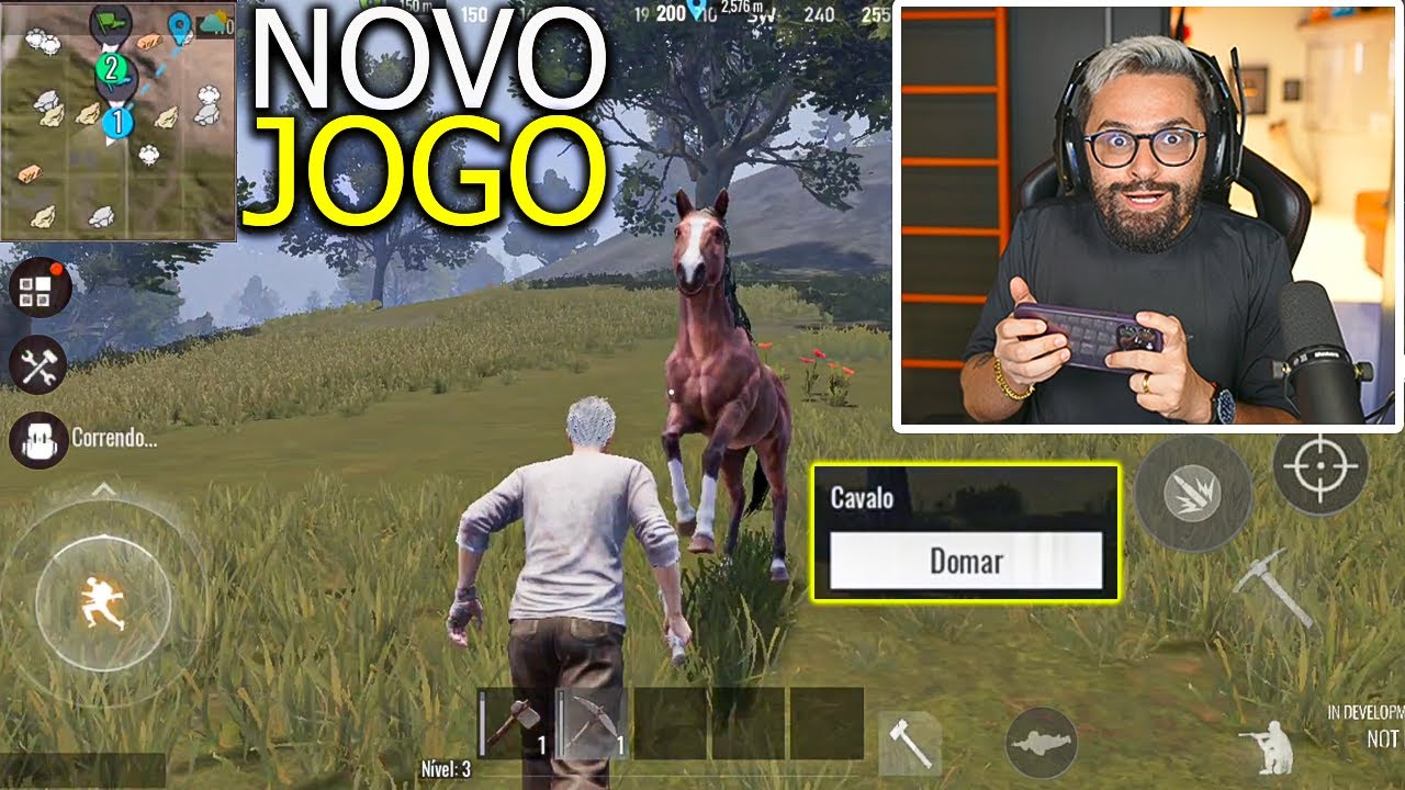 Chegou o NOVO BATTLE ROYALE pra Celular