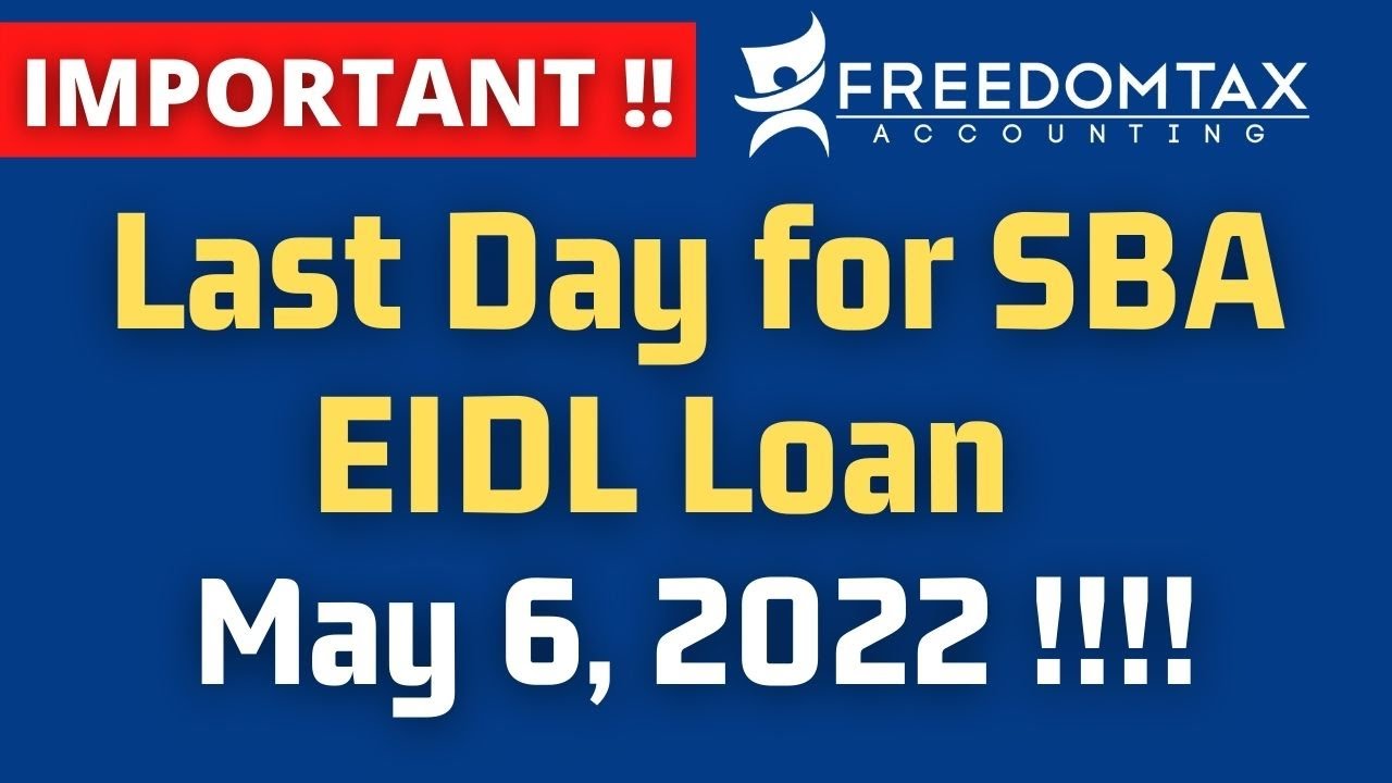 Last Day To Get SBA EIDL Loan Increase Confirmed !!
