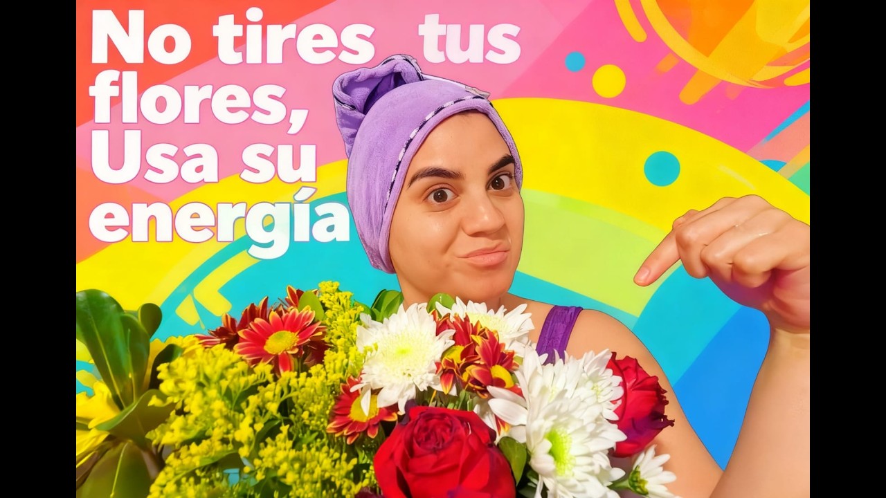 Transforma tu vida con la energía de las flores, un baño lleno de magia