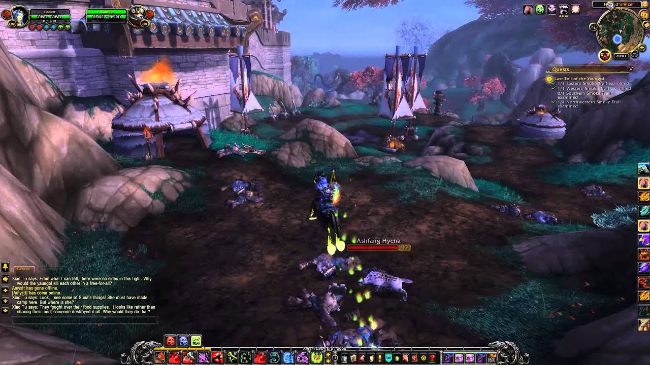 Last Toll of the Yaungol Quest Playthrough - Pandaria