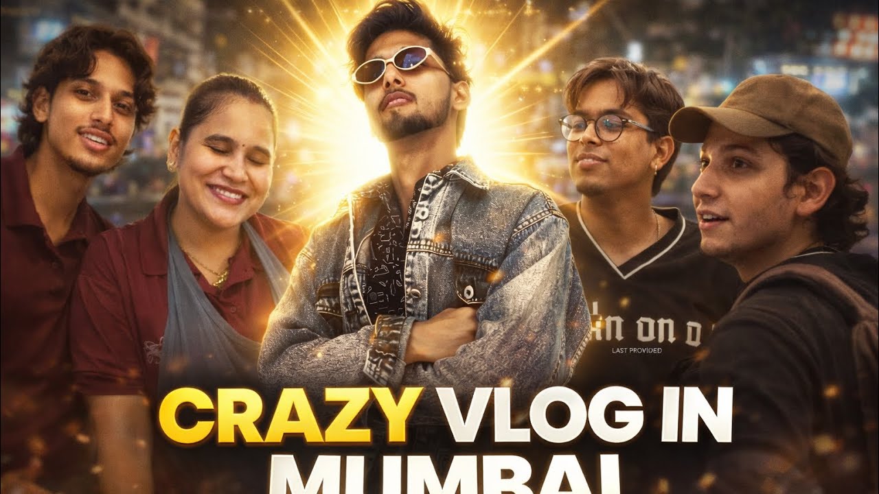 Mumbai Me Full On Hungama 😂 | Crazy Vlog 2026 #CrazyVlog#MumbaiVlog#MumbaiLife#MumbaiCity#subscribe 