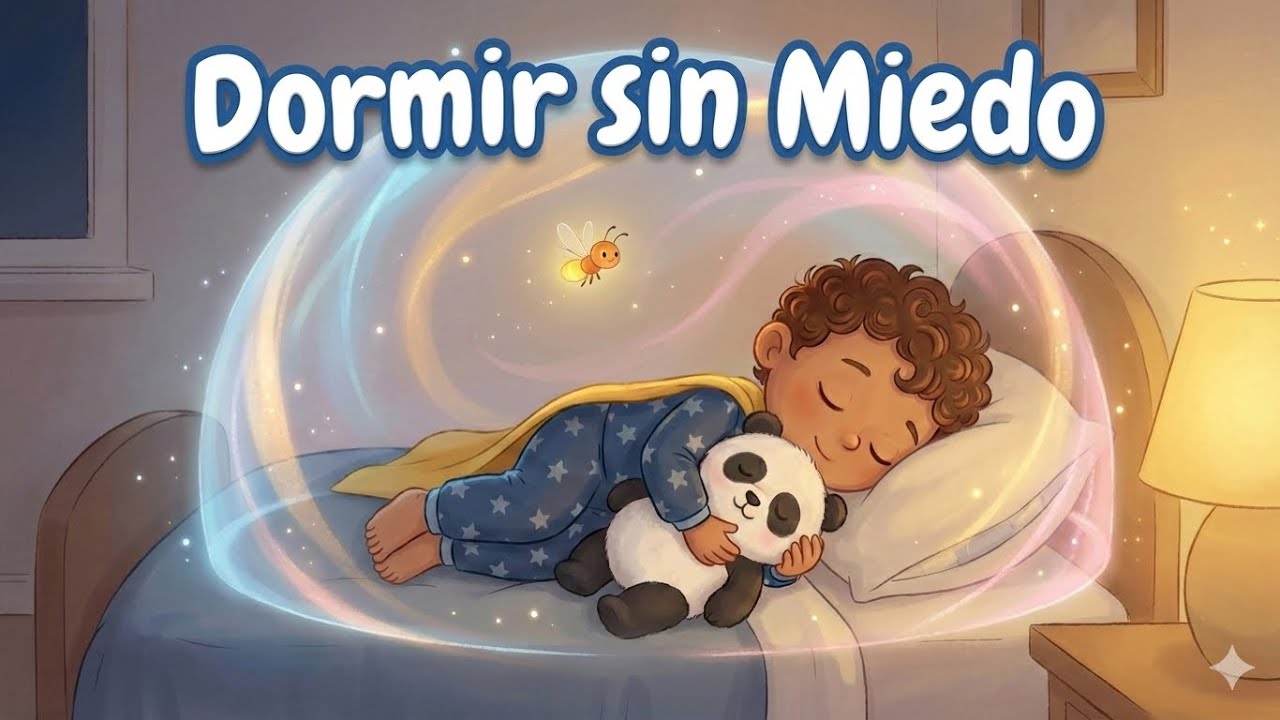 Canción para Dormir sin Miedo 🌙 | Afirmaciones para Niños | #cancionesparadormir 