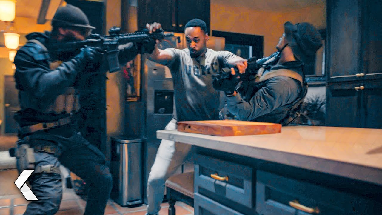 Reggie Defeats Multiple Intruders - BAD BOYS 4: RIDE OR DIE
