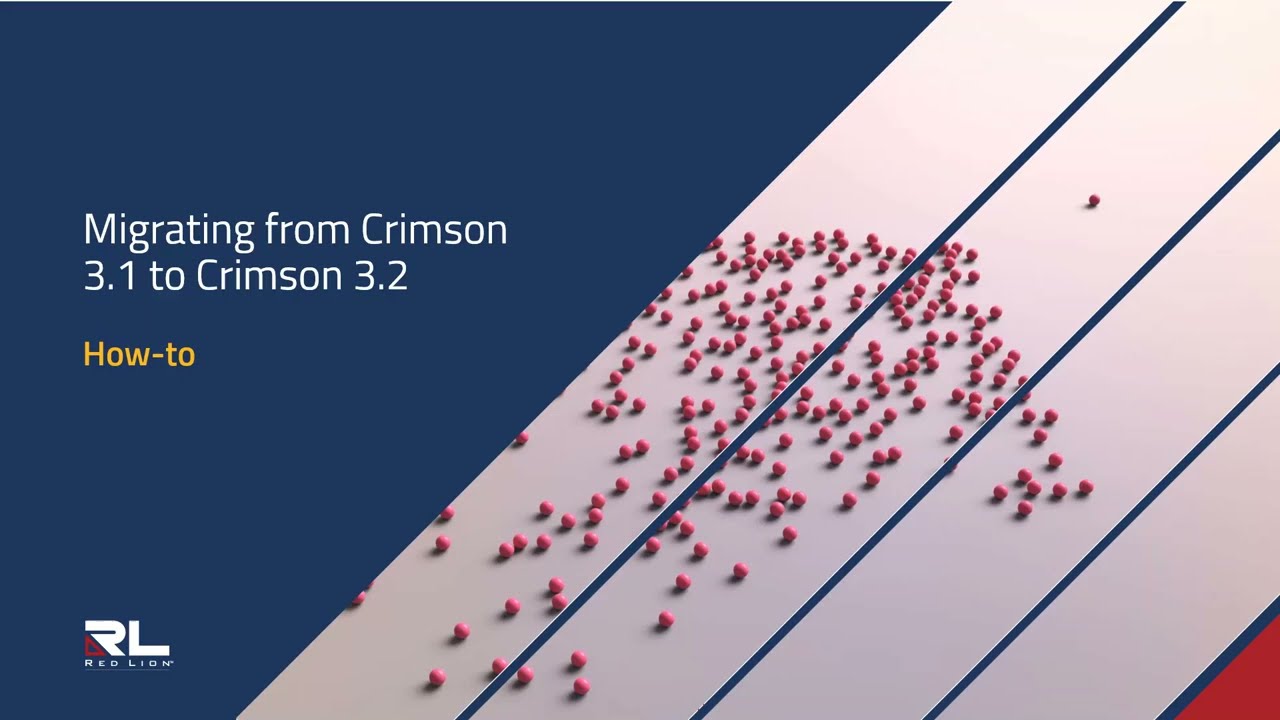 Migrating from Crimson 3.1 to Crimson 3.2: How-To Video