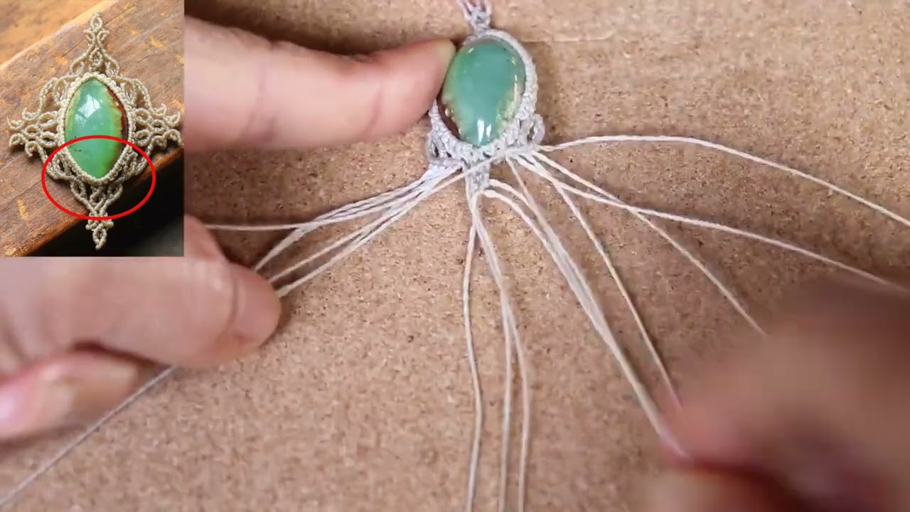MACRAME - Tutorial de Joyas en Macram&eacute;