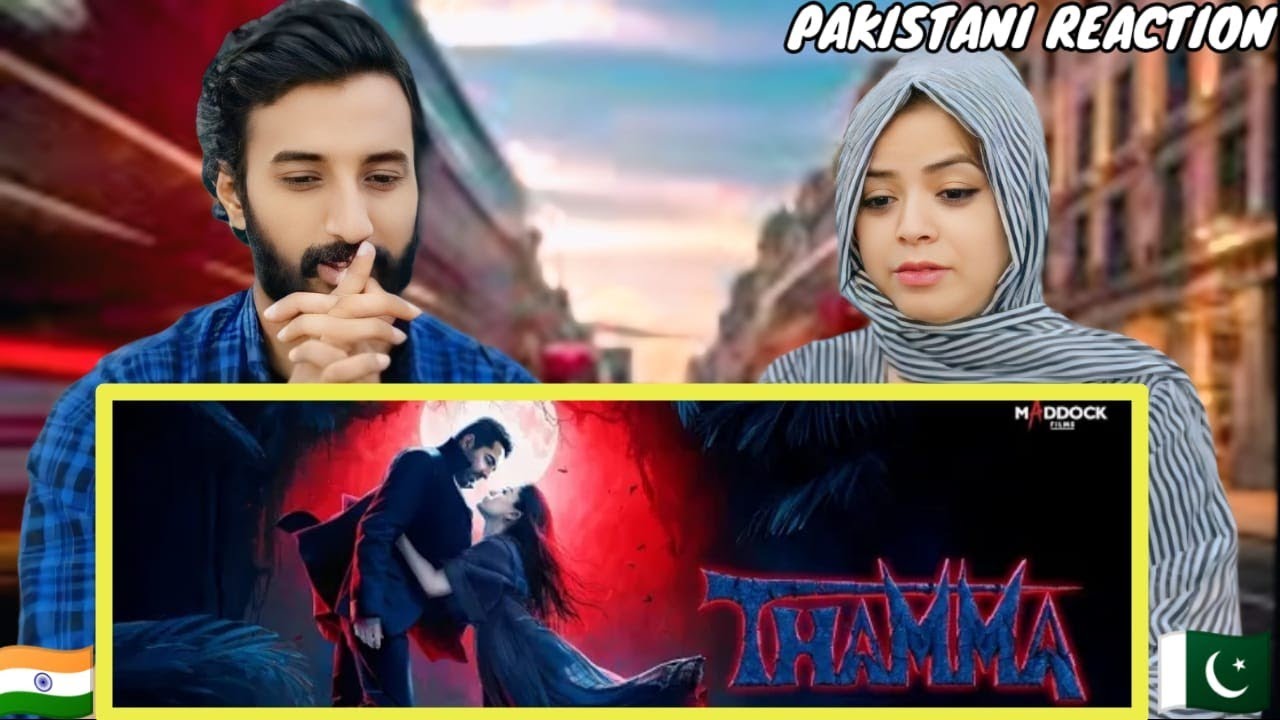 Thamma Official Trailer|Ayushmann,Rashmika ,Paresh,Nawazzuddin| Pakistani Couple Reaction